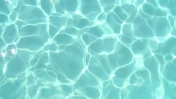 Increspature Riflessi Luce Piscina — Video Stock