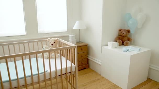 Dormitorio Para Niño — Vídeos de Stock