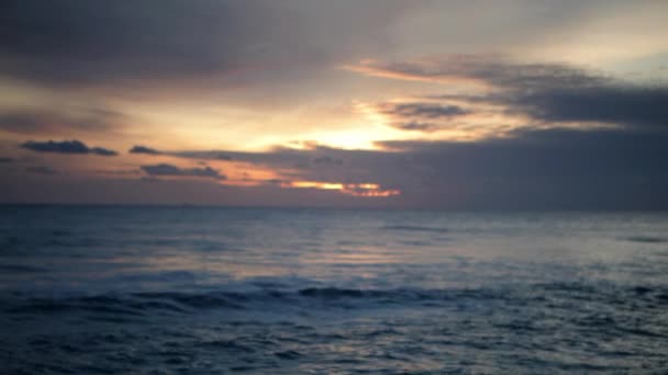 Vista Panorâmica Paisagem Marinha Pôr Sol Tarifa Espanha — Vídeo de Stock