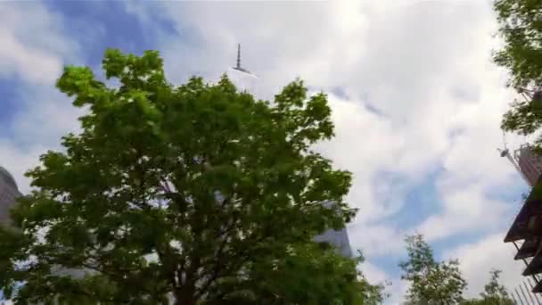 Freedom Tower Daytime New York Сша — стоковое видео