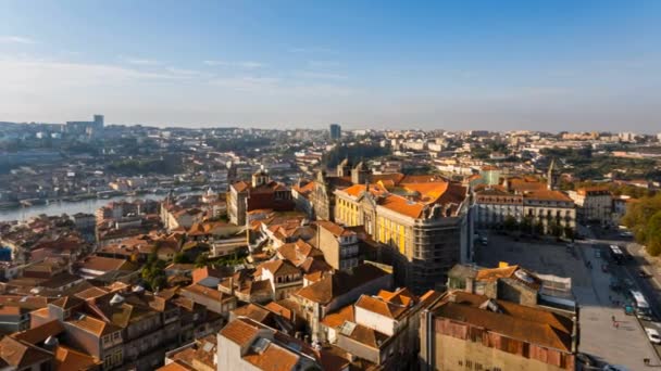 Gród Katedry Porto Portugalia — Wideo stockowe