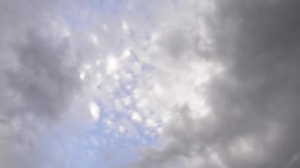 Облака Небе Рядом Фьордом Тасермиут Южная Гренландия Гренландия — стоковое видео