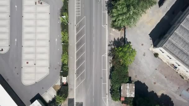 Coronavirüs Salgınının Ortasında Sokaklar Bomboş Floransa Toskana Talya — Stok video