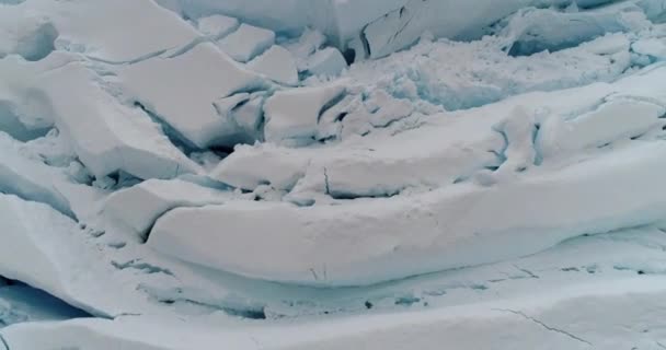 Neko Limanı Ndaki Buzul Cephesi Antarktika Yarımadası Antarktika — Stok video