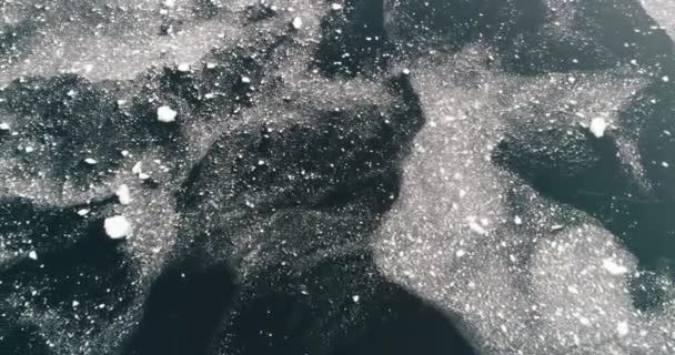 Gelo Brash Porto Neko Península Antártica Antártida — Vídeo de Stock