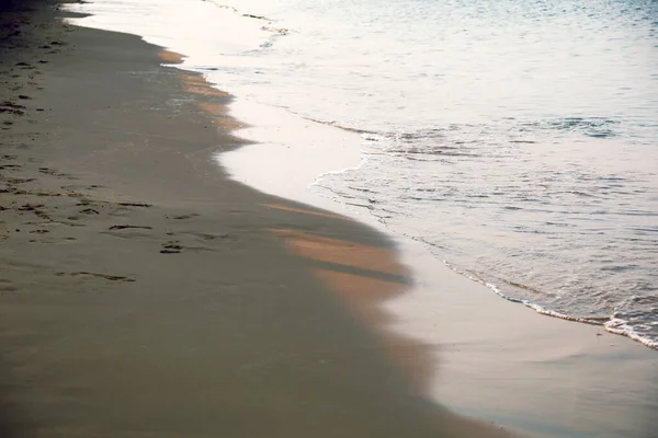 Beautiful Soft Wave Water Sea Beach Pattaya Thailand — Stock Photo, Image