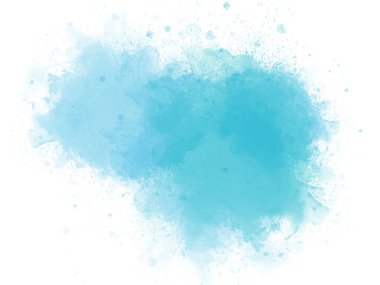 Suluboya resim arkaplanındaki soyut renkli fırça.