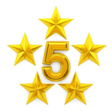 beş altın yıldız