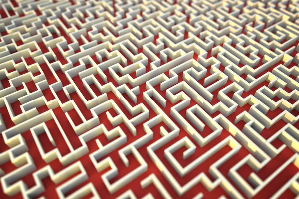 Sfondo labirinto infinito — Foto Stock