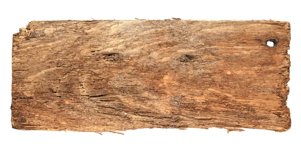Старая изношенная деревянная доска — стоковое фото