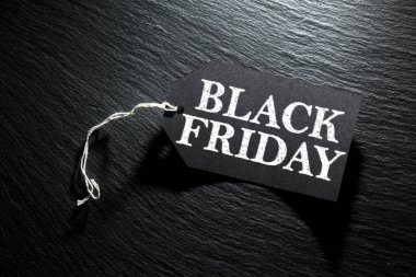 Black Friday Sale etiket arka planı