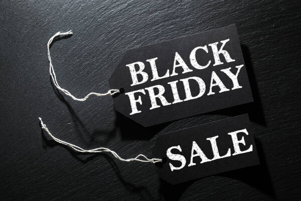 Black Friday Sale tag background