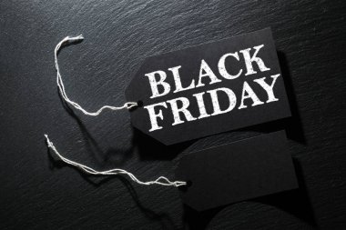 Black Friday Sale etiket arka planı