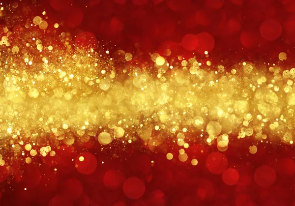 Fondo de Navidad abstracto rojo y dorado —  Fotos de Stock