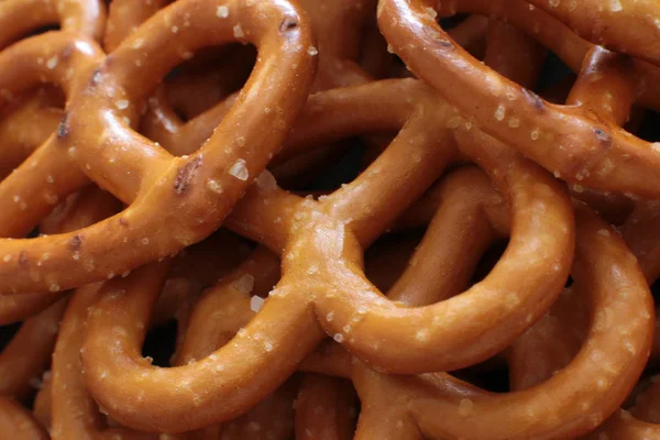 Makro Hintergrund Einer Vielzahl Von Brotprodukten Brotbäckerparadies Makro — Stockfoto