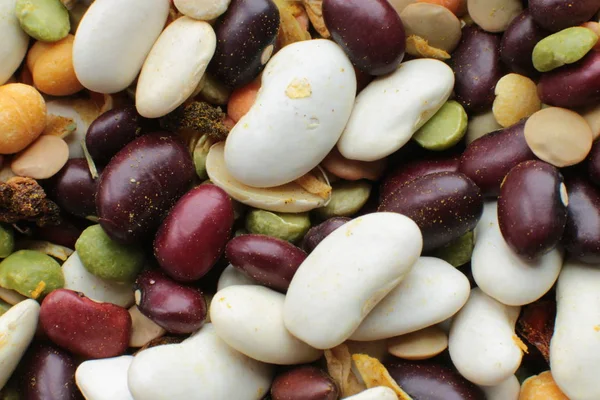 Preparation Soup Seven Beans White Beans Red Beans Peas Lentils — Stock Photo, Image