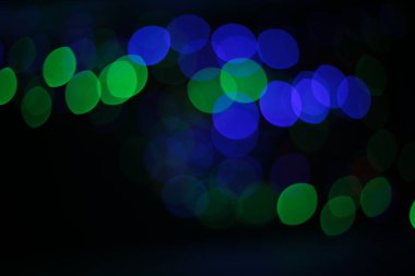 Işıklar bokeh çok renkli farklı parlak renklerin arka plan