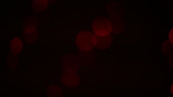 fond de bokeh lumières sous la forme de cercles multicolores différents éclat vif et ampoules flash 