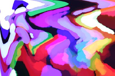 Parlak çok renkli çizim soyut arka plan doymuş renkler tasarım