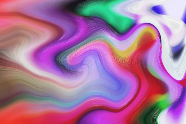 Fondo Abstracto Brillante Ilustración Multicolor Saturado Colores Diseño — Foto de Stock