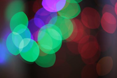 Parlak çok renkli olağandışı bokeh doymuş renkler tasarım soyut arka plan