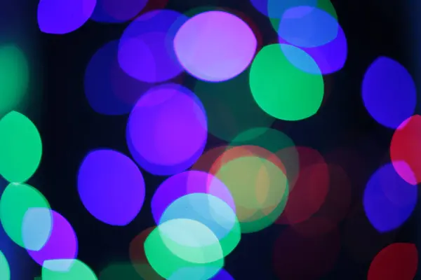 Abstract Background Bright Multicolor Unusual Bokeh Saturated Colors Design — Stock Photo, Image