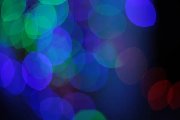 Abstracte Achtergrond Van Bright Multicolor Ongebruikelijke Bokeh Verzadigde Kleuren Ontwerp — Stockfoto