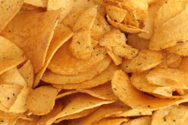 cips makro fotoğraf arka plan, lezzetli snack