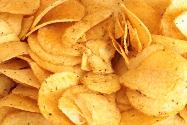 cips makro fotoğraf arka plan, lezzetli snack