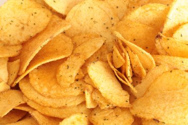 cips makro fotoğraf arka plan, lezzetli snack