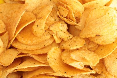 cips makro fotoğraf arka plan, lezzetli snack
