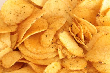 cips makro fotoğraf arka plan, lezzetli snack
