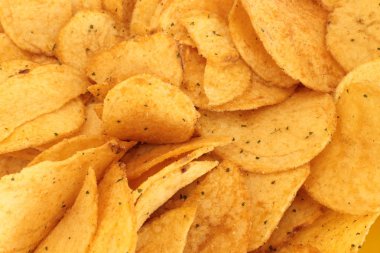 cips makro fotoğraf arka plan, lezzetli snack