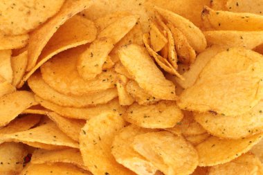 cips makro fotoğraf arka plan, lezzetli snack