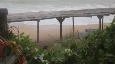 Karadeniz'de fırtına, kötü hava ve kuvvetli rüzgar, beş puanlık tehlike