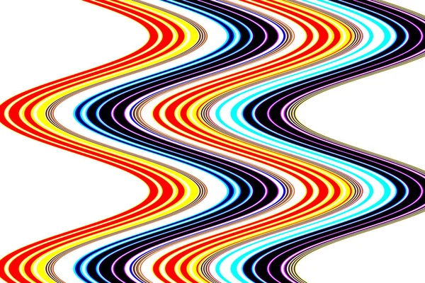 Fond Juteux Exemplaire Nuances Mode Illustration Abstraite Multicolore Lumineux — Photo