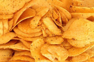 Gevrek doyurucu meze, cips ile hızlı lezzetli, sağlıksız ışık yemek