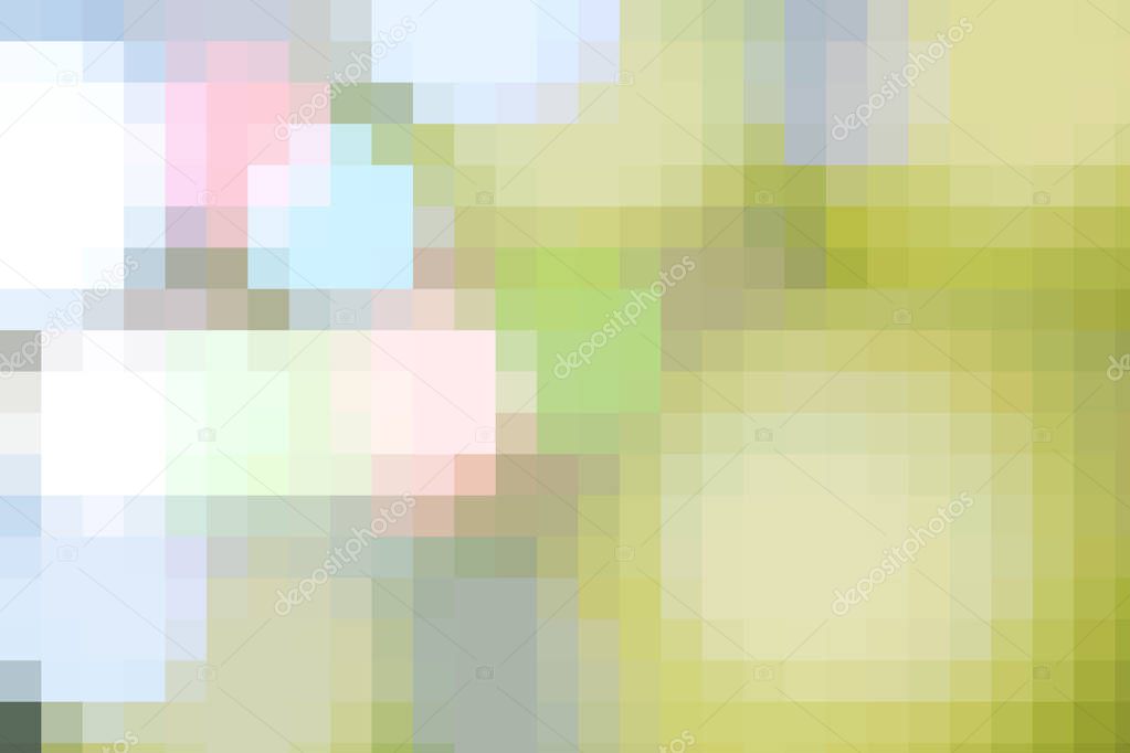 Abstract background faded subdued natural colors, illustration trend different shades of green