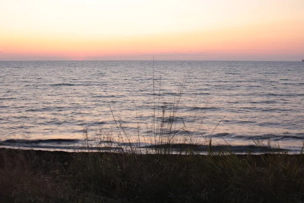 Dawn Sea Peace Vanuit Het Landschap Zonsondergang Door Oceaan Balans — Stockfoto