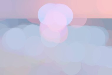 Arkaplan mavisi pembe illüstrasyon