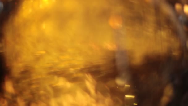 Sparkling Glitter Background Sequins Texture Bokeh Iridescent Luster — Stock Video