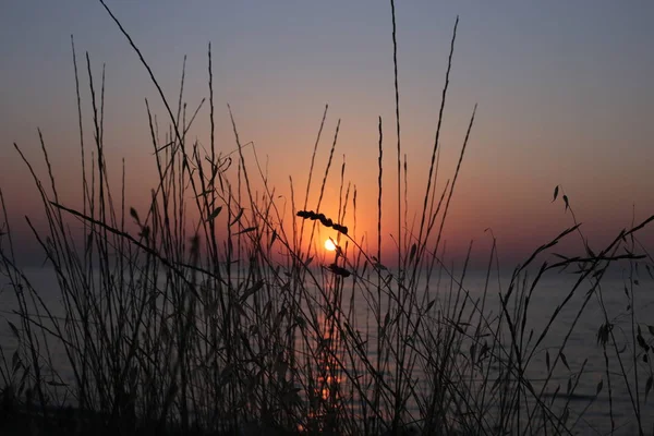 Beleza Natural Nascer Sol Pôr Sol — Fotografia de Stock