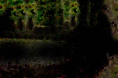 havalı yeşil arkaplan soyut modern tasarım çizimi