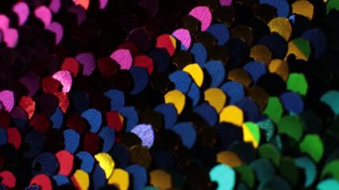 Parlak doku arka plan yanardöner çok renkli pullar