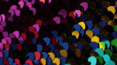 Parlak doku arka plan yanardöner çok renkli pullar