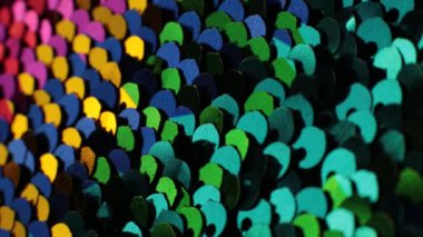 Parlak doku arka plan yanardöner çok renkli pullar