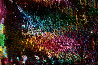 Parlak doku arka plan yanardöner çok renkli pullar