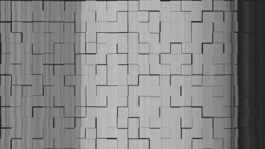 Doymuş modaya uygun açık gri arkaplan, süper soyut bir illüstrasyonun parlak siyah beyaz tasarımı