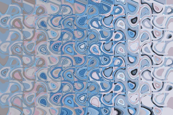 Красивий Яскравий Багатобарвний Синій Фон Візерунок Тенденція Абстрактна Ілюстрація Модний — стокове фото