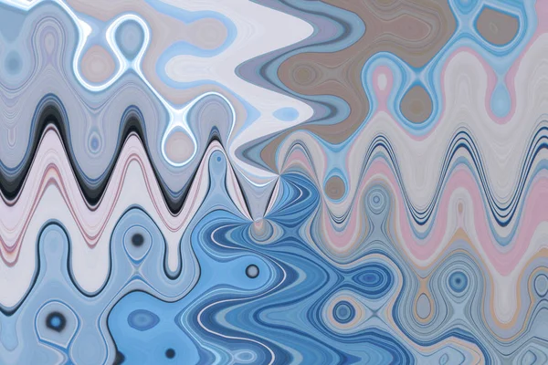 Mooie Heldere Multicolor Blauwe Achtergrond Patroon Trend Abstracte Illustratie Modieuze — Stockfoto
